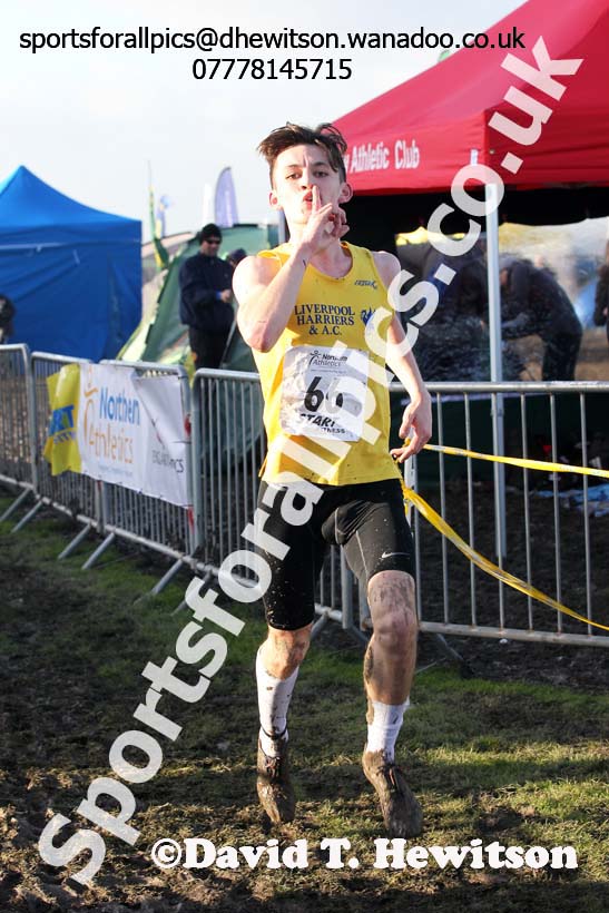 Mens juniors Northern Cross Country  Championships, Pontefract. Photo: David T. Hewitson/Sports for All Pics